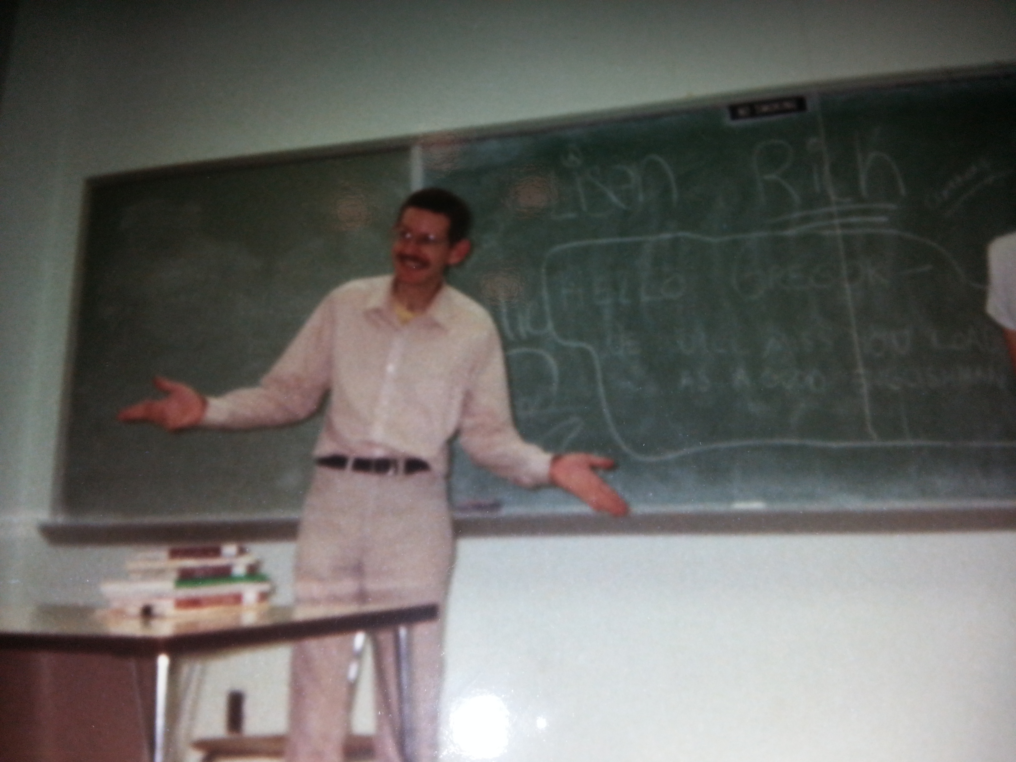 The day I fell in love with languages: Dr. Richter and field